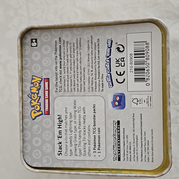Pokemon Empty Tin. - Picture 8 of 10